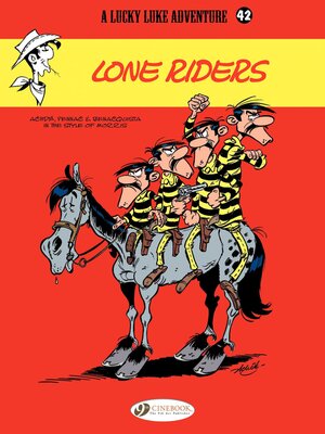 cover image of Lucky Luke--Volume 42--Lone Riders